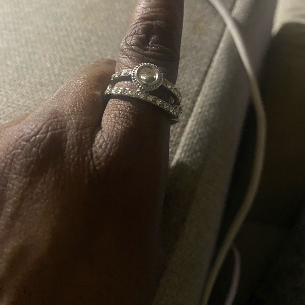 Silver Elastic Band Ring